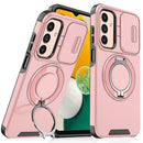 For Samsung Galaxy A03s Sliding Camera protector Ring Holder Phone Case