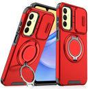 For Samsung Galaxy A03s Sliding Camera protector Ring Holder Phone Case