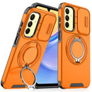 For Samsung Galaxy A03s Sliding Camera protector Ring Holder Phone Case