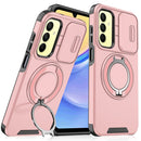 For Samsung Galaxy A03s Sliding Camera protector Ring Holder Phone Case