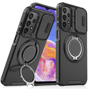For Samsung Galaxy A03s Sliding Camera protector Ring Holder Phone Case