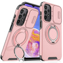 For Samsung Galaxy A03s Sliding Camera protector Ring Holder Phone Case