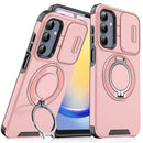 For Samsung Galaxy A03s Sliding Camera protector Ring Holder Phone Case