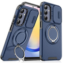 For Samsung Galaxy A03s Sliding Camera protector Ring Holder Phone Case