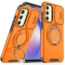 For Samsung Galaxy A03s Sliding Camera protector Ring Holder Phone Case