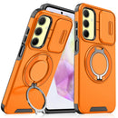 For Samsung Galaxy A03s Sliding Camera protector Ring Holder Phone Case