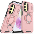 For Samsung Galaxy A03s Sliding Camera protector Ring Holder Phone Case