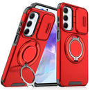 For Samsung Galaxy A03s Sliding Camera protector Ring Holder Phone Case