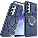 For Samsung Galaxy A03s Sliding Camera protector Ring Holder Phone Case
