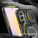 For Samsung Galaxy A03s Sliding Camera protector Ring Holder Phone Case