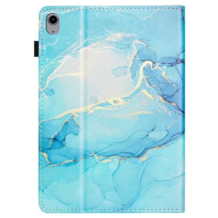 Marble Litchi Leather Smart Tablet Case, For iPad 11th Gen 2025 A16