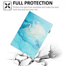 Marble Litchi Leather Smart Tablet Case, For iPad 11th Gen 2025 A16