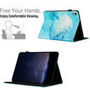 Marble Litchi Leather Smart Tablet Case, For iPad 11th Gen 2025 A16