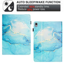 Marble Litchi Leather Smart Tablet Case, For iPad 11th Gen 2025 A16