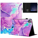 Marble Litchi Leather Smart Tablet Case, For iPad 11th Gen 2025 A16