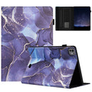 Marble Litchi Leather Smart Tablet Case, For iPad 11th Gen 2025 A16