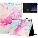 Marble Litchi Leather Smart Tablet Case, For iPad 11th Gen 2025 A16
