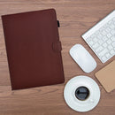 For Lenovo Tab M11 Solid Colour Fibre Texture Smart Tablet Leather Case