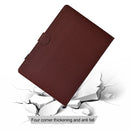 For Lenovo Tab M11 Solid Colour Fibre Texture Smart Tablet Leather Case