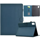 For Lenovo Tab M11 Solid Colour Fibre Texture Smart Tablet Leather Case