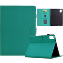 For Lenovo Tab M11 Solid Colour Fibre Texture Smart Tablet Leather Case