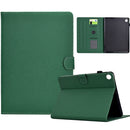 For Lenovo Tab M11 Solid Colour Fibre Texture Smart Tablet Leather Case