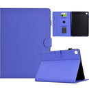 For Lenovo Tab M11 Solid Colour Fibre Texture Smart Tablet Leather Case