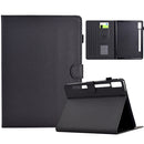 For Lenovo Tab M11 Solid Colour Fibre Texture Smart Tablet Leather Case