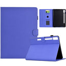 For Lenovo Tab M11 Solid Colour Fibre Texture Smart Tablet Leather Case