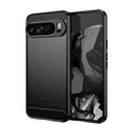 Carbon Fiber Brushed Texture TPU Phone Case, For Google Pixel 9 Pro XL, For Google Pixel 4a