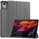 Custer Texture 3-Fold Holder Leather Smart Tablet Case, For Lenovo Tab 10.1 2025