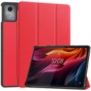 Custer Texture 3-Fold Holder Leather Smart Tablet Case, For Lenovo Tab 10.1 2025