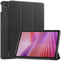 Custer Texture 3-Fold Holder Leather Smart Tablet Case, For Lenovo Tab 10.1 2025