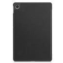 Custer Texture 3-Fold Holder Leather Smart Tablet Case, For Lenovo Tab 10.1 2025