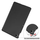 Custer Texture 3-Fold Holder Leather Smart Tablet Case, For Lenovo Tab 10.1 2025