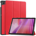 Custer Texture 3-Fold Holder Leather Smart Tablet Case, For Lenovo Tab 10.1 2025