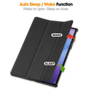 Custer Texture 3-Fold Holder Leather Smart Tablet Case, For Lenovo Idea Tab Pro Gen 2 13