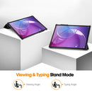 Custer Texture 3-Fold Holder Leather Smart Tablet Case, For Lenovo Idea Tab Pro Gen 2 13