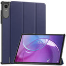 Custer Texture 3-Fold Holder Leather Smart Tablet Case, For Lenovo Tab 10.1 2025