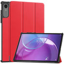 Custer Texture 3-Fold Holder Leather Smart Tablet Case, For Lenovo Tab 10.1 2025