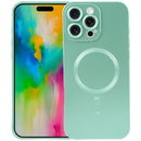 For iPhone 16 Pro Liquid TPU Silicone Solid Colour MagSafe Phone Case