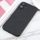 For iPhone 16 Pro Liquid TPU Silicone Solid Colour MagSafe Phone Case