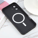For iPhone 16 Pro Liquid TPU Silicone Solid Colour MagSafe Phone Case