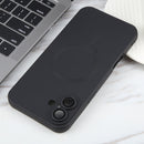 For iPhone 16 Pro Liquid TPU Silicone Solid Colour MagSafe Phone Case