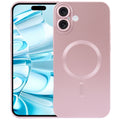 For iPhone 16 Plus Liquid TPU Silicone Solid Colour MagSafe Phone Case