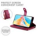 Nine Card-slot Zipper Wallet Bag Leather Phone Case, For OPPO A1 Pro / Reno8 T 5G, For OPPO A57 4G / A77 4G / A57s 4G / A77s 4G, For OPPO A54 / A54s / A55 5G / A16s / A53s