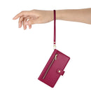 Nine Card-slot Zipper Wallet Bag Leather Phone Case, For OPPO A1 Pro / Reno8 T 5G, For OPPO A57 4G / A77 4G / A57s 4G / A77s 4G, For OPPO A54 / A54s / A55 5G / A16s / A53s