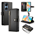 Nine Card-slot Zipper Wallet Bag Leather Phone Case, For OPPO A1 Pro / Reno8 T 5G, For OPPO A57 4G / A77 4G / A57s 4G / A77s 4G, For OPPO A54 / A54s / A55 5G / A16s / A53s