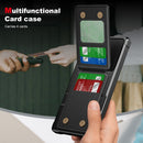 For Samsung Galaxy S24 5G Vertical Flip Card Bag Holder Leather Phone Case