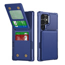 For Samsung Galaxy S24 5G Vertical Flip Card Bag Holder Leather Phone Case